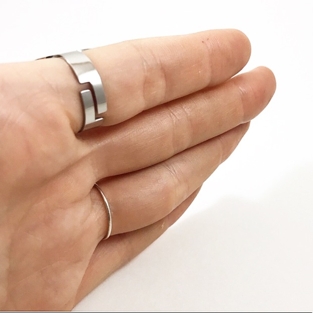 Sacred Geometry Stainless Steel Ring of Life - Picture 7 of 7